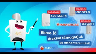 Kazán ABC - Eleve jó árak - Immergas