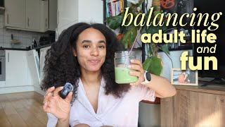 the art of balancing adult inconveniences with fun activites🌟