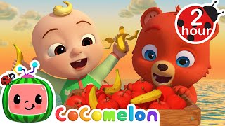 Apples and Bananas + More CoComelon Animal Time | 2 Hour CoComelon Nursery Rhymes