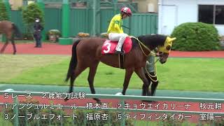 浦和競馬　令和４年度第2回能力調教試験　2022/05/12　パドック映像