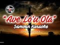 AVE LOU OLA...Samoan Karaoke