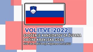 Soočenje županskih kandidatov 2022