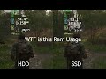 the last of us part 1 hdd vs ssd gtx 1660 super