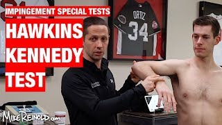 Hawkins Kennedy Test – Shoulder Rotator Cuff Impingement Special Test