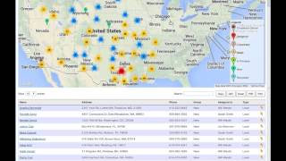 Google Maps Polygon Shape Selection to Target List (SugarCRM)