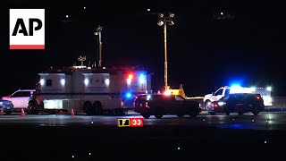 AP reporter describes scene at Reagan Washington National Airport after plane crash