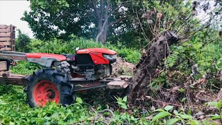 គោយន្តKUBOTA ZT155DL បុកគុលស្វាយចន្ចី🥰❤️#khmertractormotor