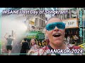 Last Day of Songkran 2024 Bangkok FUN Water Fights 🇹🇭 Thailand #songkranfestival