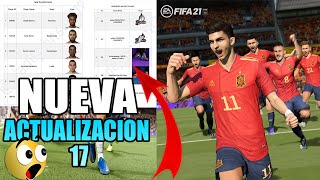 NUEVO ⚠️ Actualización 17 Para CONSOLAS 😱 ℹ Update 17 ℹ FIFA 21 ✅  Nuevos BOTINES 👉Nuevos ROSTROS ❎