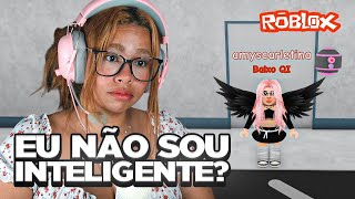 TESTANDO MINHA INTELIGÊNCIA NO ROBLOX