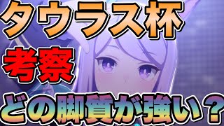 【ウマ娘】タウラス杯のレース展開考察！勝つためにどの脚質・どのウマ娘で行くべき？オープンリーグで勝とう！【ウマ娘プリティダービー】