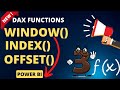 New Way of DAX with Visual Level Calculations || WINDOW() INDEX() and OFFSET() Functions in Power BI