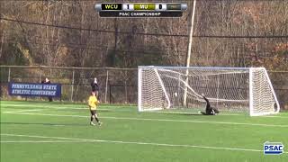 Highlights: Men's Soccer vs. West Chester (PSAC Championship)