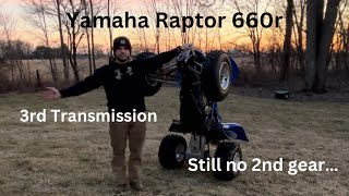 2001 Yamaha Raptor 660r Part 2… No second gear…