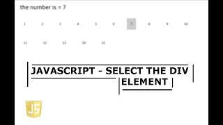 JAVASCRIPT - SELECT THE DIV ELEMENT AND PREVIEW