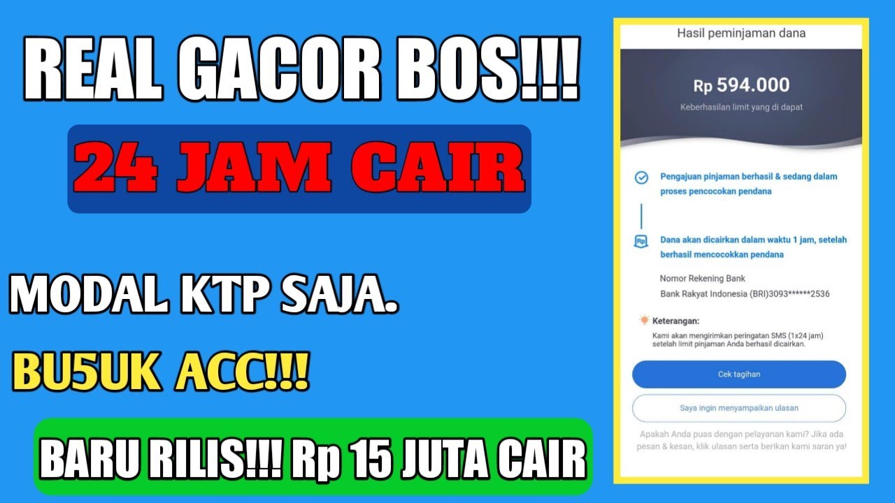 Pinjaman Online Langsung Cair 5 Menit 10 Juta💵 Aplikasi Pinjol Resmi ...