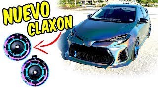 Claxon SUPER Fuerte Universal para mi Corolla