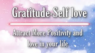 AFFIRMATIONS GRATITUDE-THANK YOU- SELF LOVE - CHANGE YOUR LIFE-30 DAYS- POSITIVITY- HIGH VIBRATION
