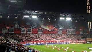 FC Köln - Eintracht Frankfurt 13.02.201 | Choreo and awesome away fans