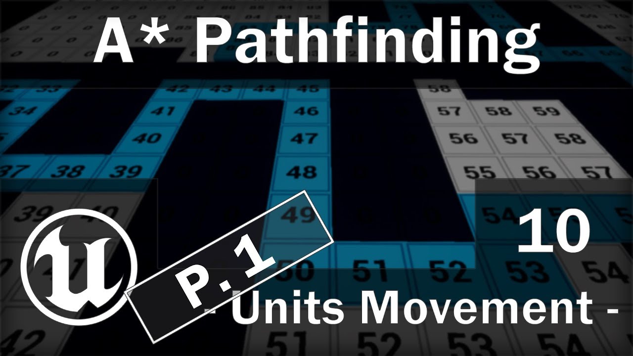 [Fr] UE4 - A* Pathfinding Tutorial - Part 10 - Units Movement P.1 - YouTube