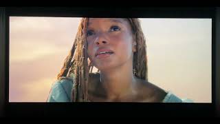 Part of Your World (Reprise II) - Disney The Little Mermaid Ariel (Halle Bailey) crying on the beach