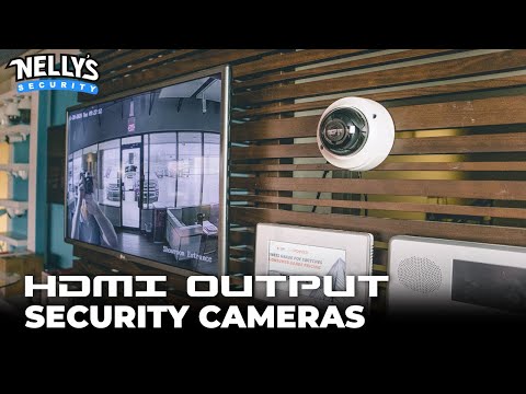 Can I use a computer monitor for security cameras?