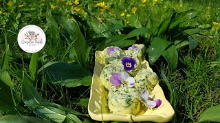 Bärlauch Butter selber machen/ DIY Osterbrunch Idee/ Make your own wild garlic butter