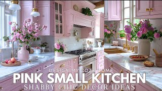 NEW -  🌷100+ Pink Shabby Chic Small Kitchen Decorating Ideas 🌷