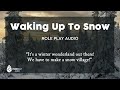 [f4a] Waking Up to Snow [cuddles]