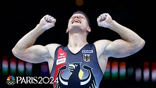 Dauser delivers enthralling parallel bars routine to claim elusive World Title | NBC Sports