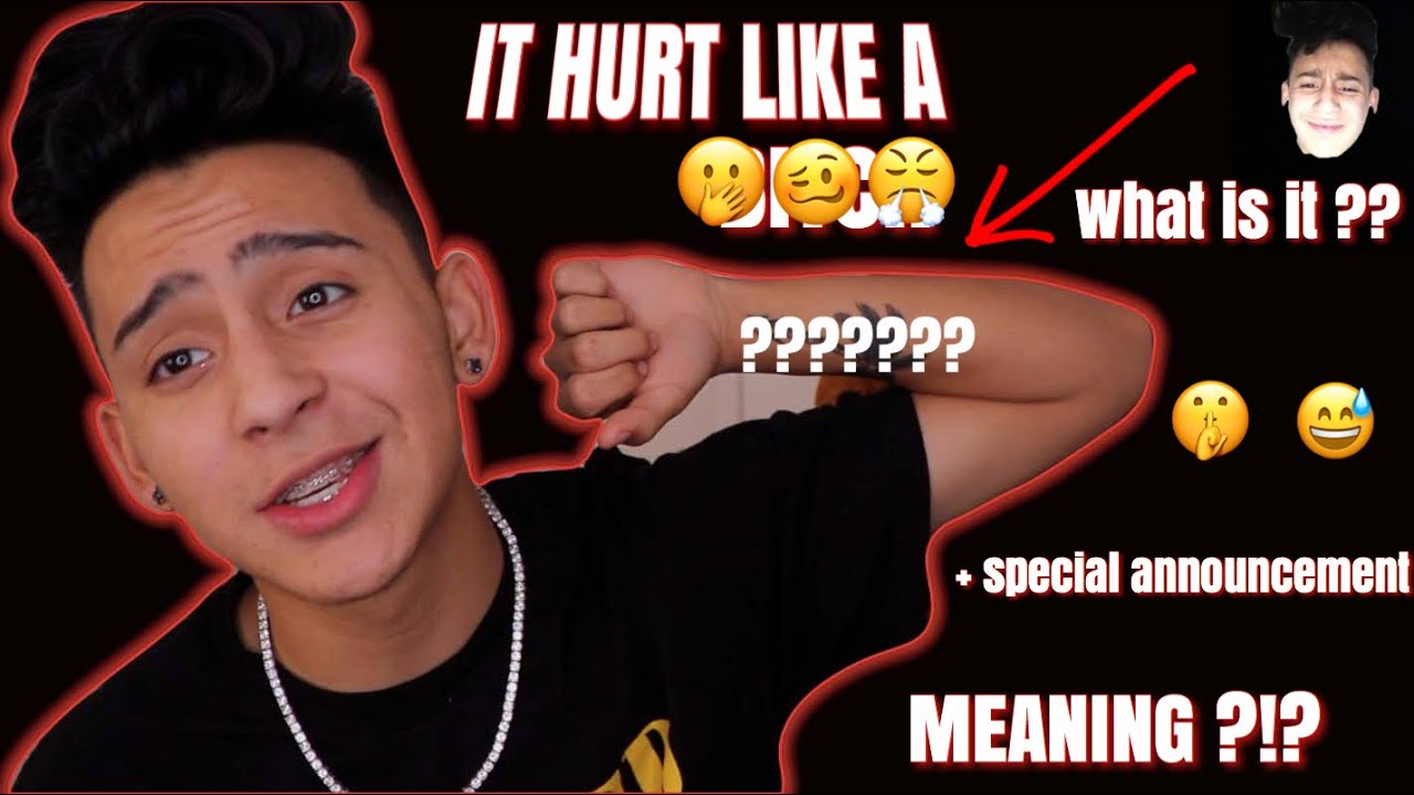 So I Got My First Tattoo Ever Youtube