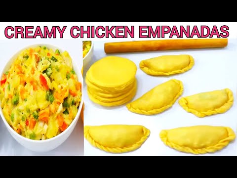 Creamy Chicken Empanada Filling Recipe Youtube