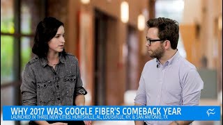 Kodėl 2017 m. buvo „Google Fiber“ sugrįžimo metai