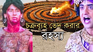 চন্দ্রদেবে আর || অভিমন্যু বধ রহস্য কি || Abhimanyu is killed