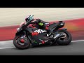 Aprilia RS-GP24 MotoGP testing at Mugello Circuit: Practice Start, Accelerations & V4 Engine Sound!