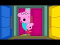 Peppa et les portes mystérieuses | Les histoires de Peppa Pig