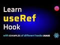 Learn React useRef Hook with Examples | React Ref Hook | ReactJS