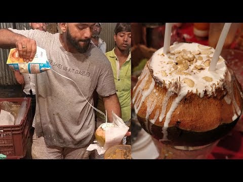 COCONUT SHAKE MASTER | Amazing Milk Pouring Skills | Indian Street Food COCONUT SHAKE MASTER | Amazing Milk Pouring Skills | Indian Street Food