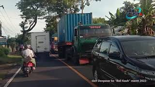 Begini Jalan Gilimanuk-Denpasar Jika Macet Satu Arah