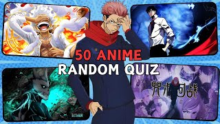 Random Quiz Anime 2024 | Can You Guess the Anime from 6-Second Silent Openings 🔇 |