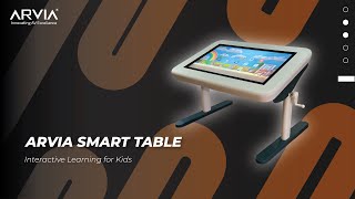 Introducing the Arvia Smart Table — smarter learning, smarter play!