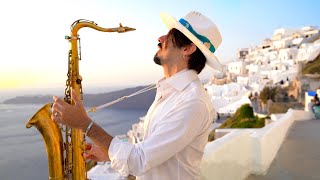 IMAGINE - John Lennon | Cover by Daniele Vitale Sax in Santorini