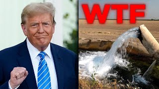 Trump Dumps California Water Reserves To Spite Them