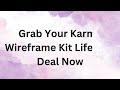 karma wireframe kit lifetime deal hq wireframe kit with 900 blocks ui blocks on figma