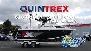 Quintrex 610 Trident - Walk Through Video