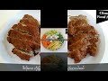 ဝက်သား တောက်တောက်ကြော် pork minced cutlet with vegetables stir fry