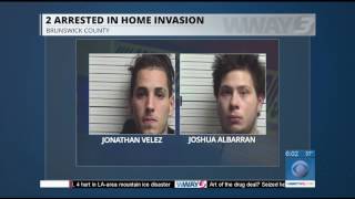 2 arrested, 1 wanted for home invasion, robbery in Brunswick Co.