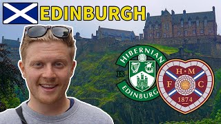 Hearts, Hibs and Murrayfield! Edinburgh City Tour and a look around Tynecastle & Easter Road!