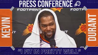 [FULL] Kevin Durant reacts to first game with the Suns | NBA on ESPN