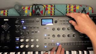 GRANULAR EFFECTS IN THE KORG WAVESTATE - TUTORIAL